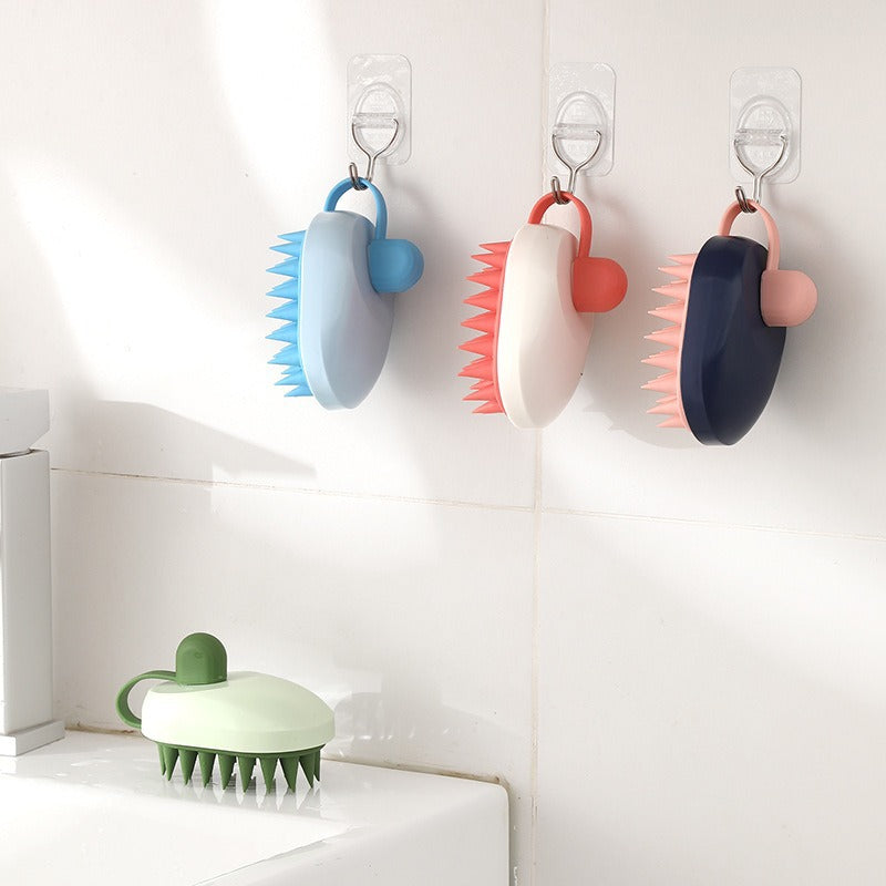 Transform Your Pet's Bathing Experience with the Soft Gel Pet Bath Shampoo Massage Brush